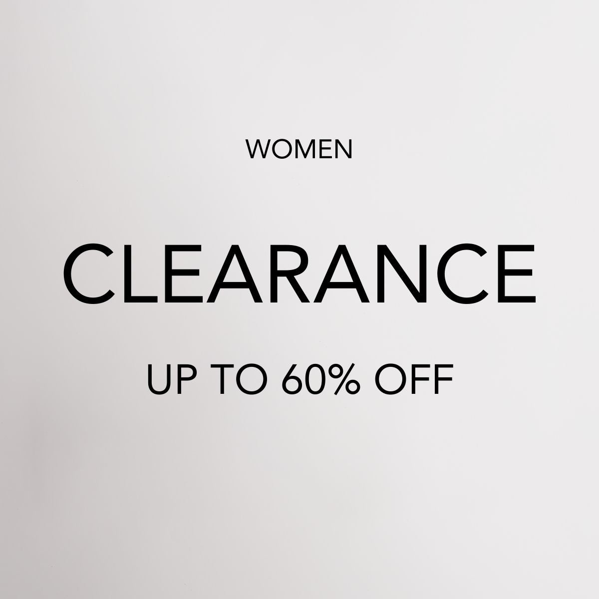 Womens Clearance