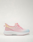 Rainbow Blue Kids Lace-Up Running Sneakers - View 1