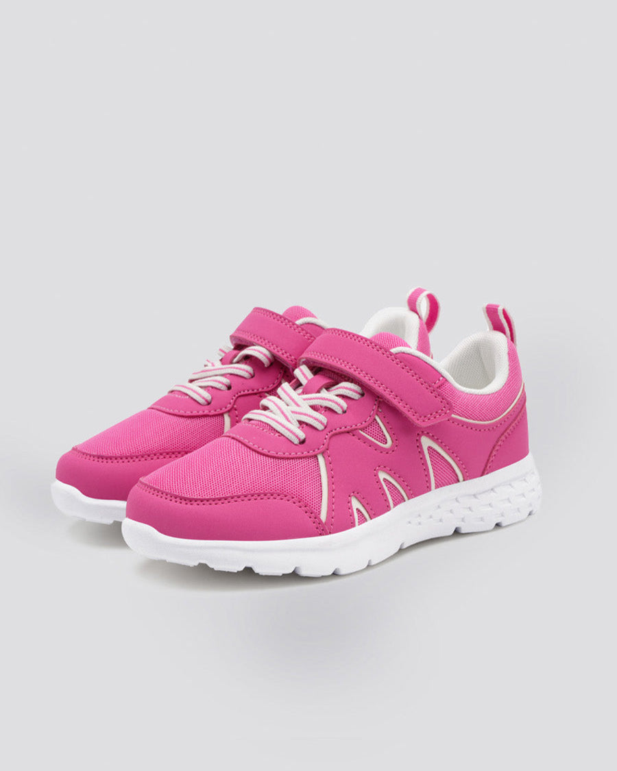 Fuchsia Kids Running Shoes - View 2