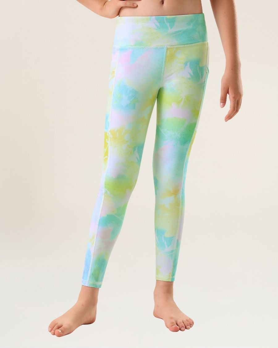 Spring Pastel Girls Athletic Leggings - View 4
