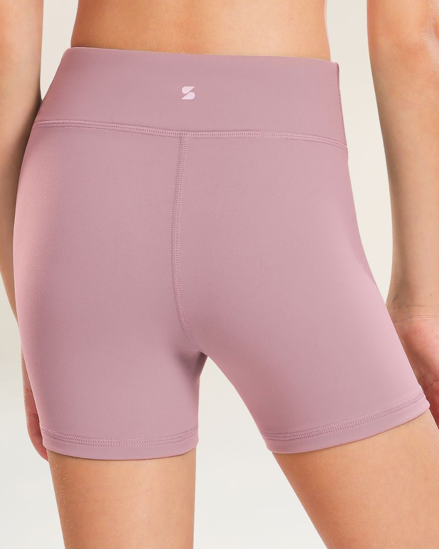 Pink Girls 3" Volleyball Shorts