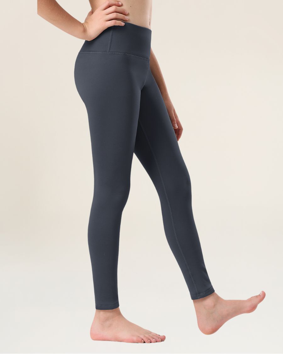 Charcoal Girls Warm Winter Athletic Yoga Pants