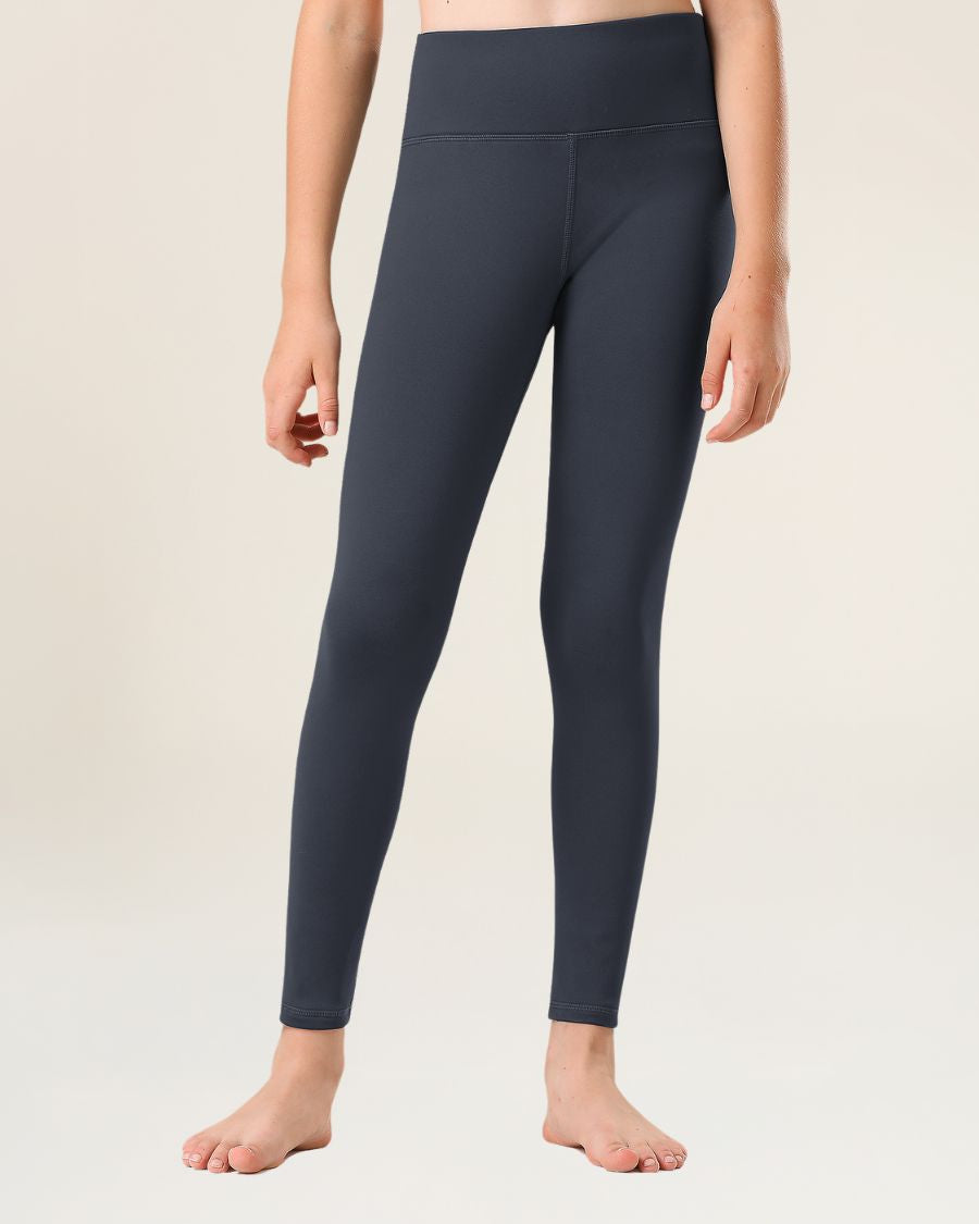 Charcoal Girls Warm Winter Athletic Yoga Pants