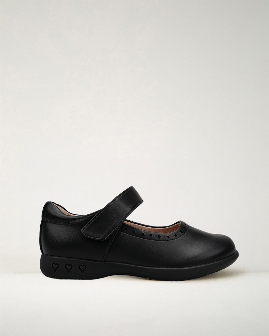 Black Girls Mary Jane School Uniform Shoes