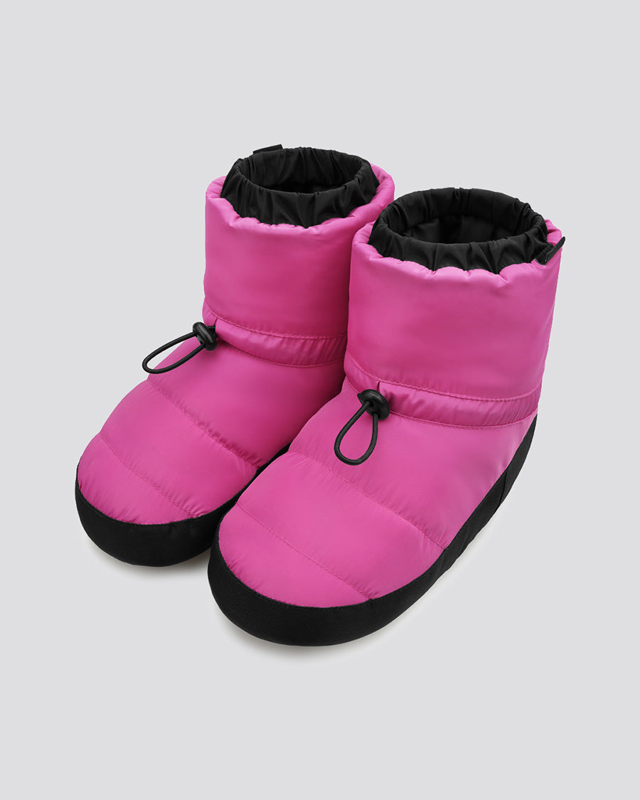 Fuchsia Kids Ballet Booties