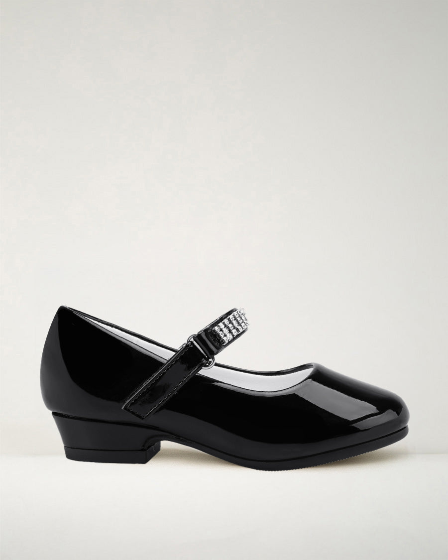 Black Girls Mary Jane Dress Shoes