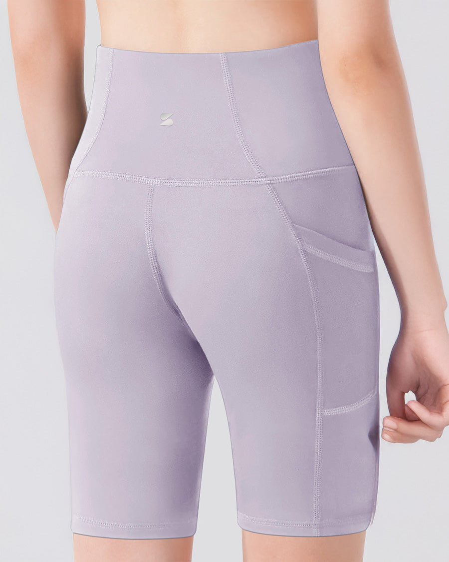 Lavender Girls 8" Volleyball Ace Shorts