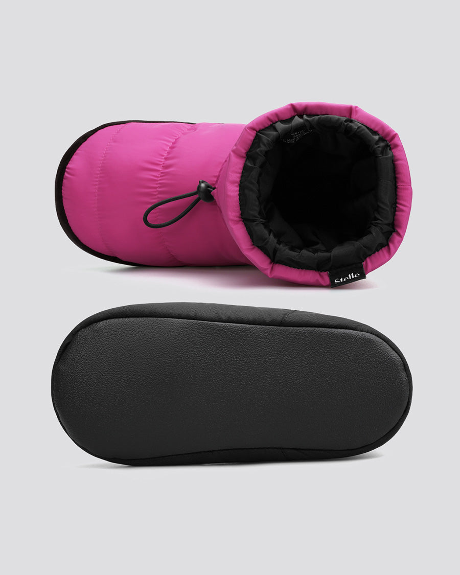 Fuchsia Kids Ballet Booties