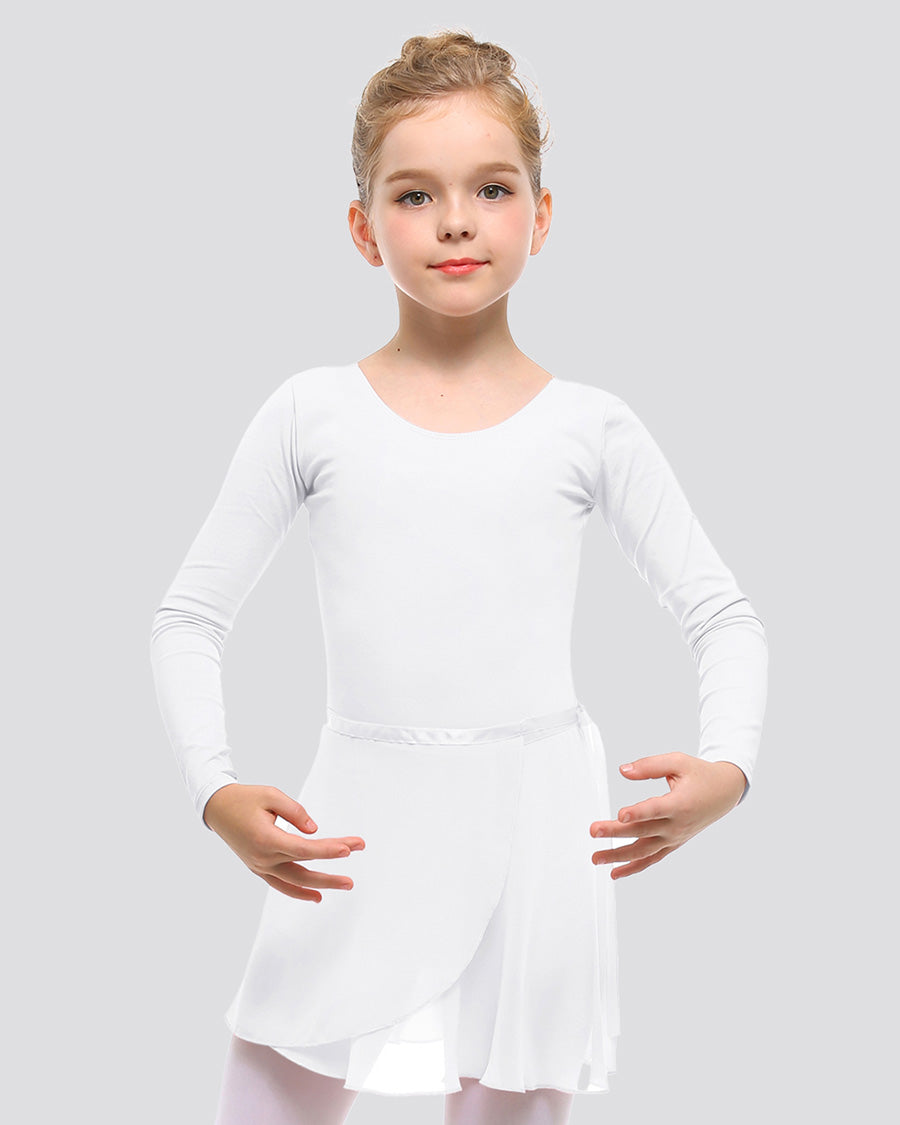 White Girls Ballet Leotard Starter Kit