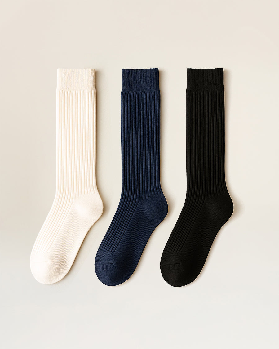 3-Pack Kids Ruffle Trimmed Socks