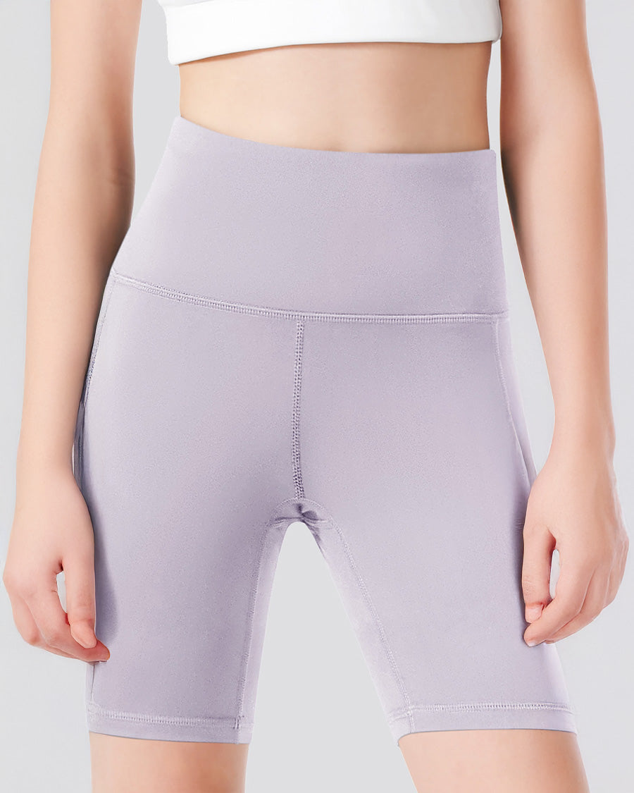 Lavender Girls 8" Volleyball Ace Shorts