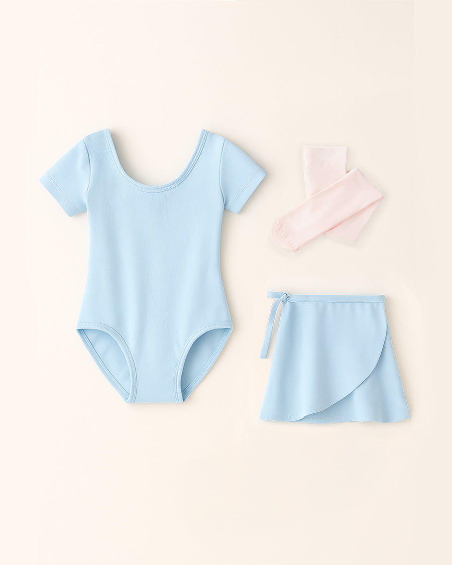 Blue Girls Ballet Leotard Starter Kit
