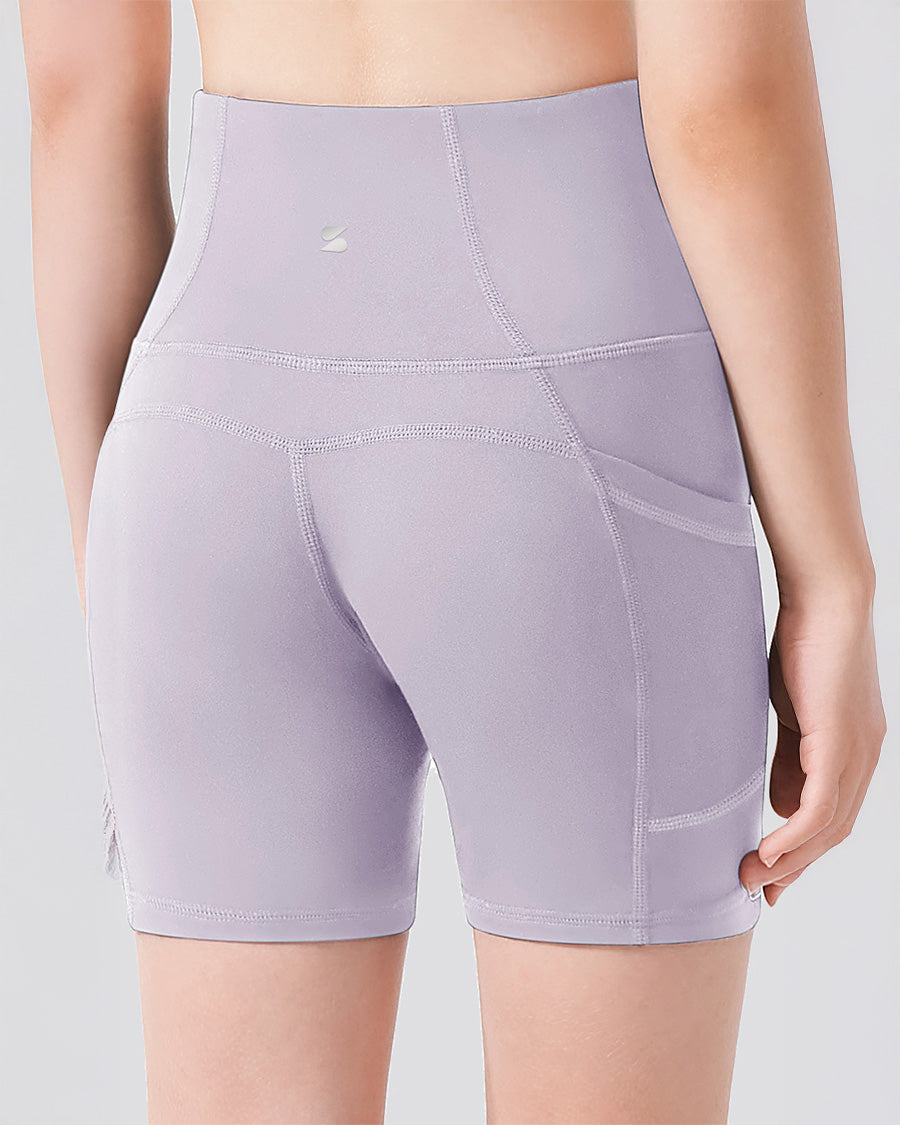 Lavender Girls 4" Volleyball Ace Shorts
