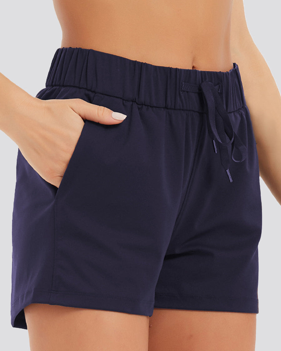 Navy Charge Running Shorts 3"