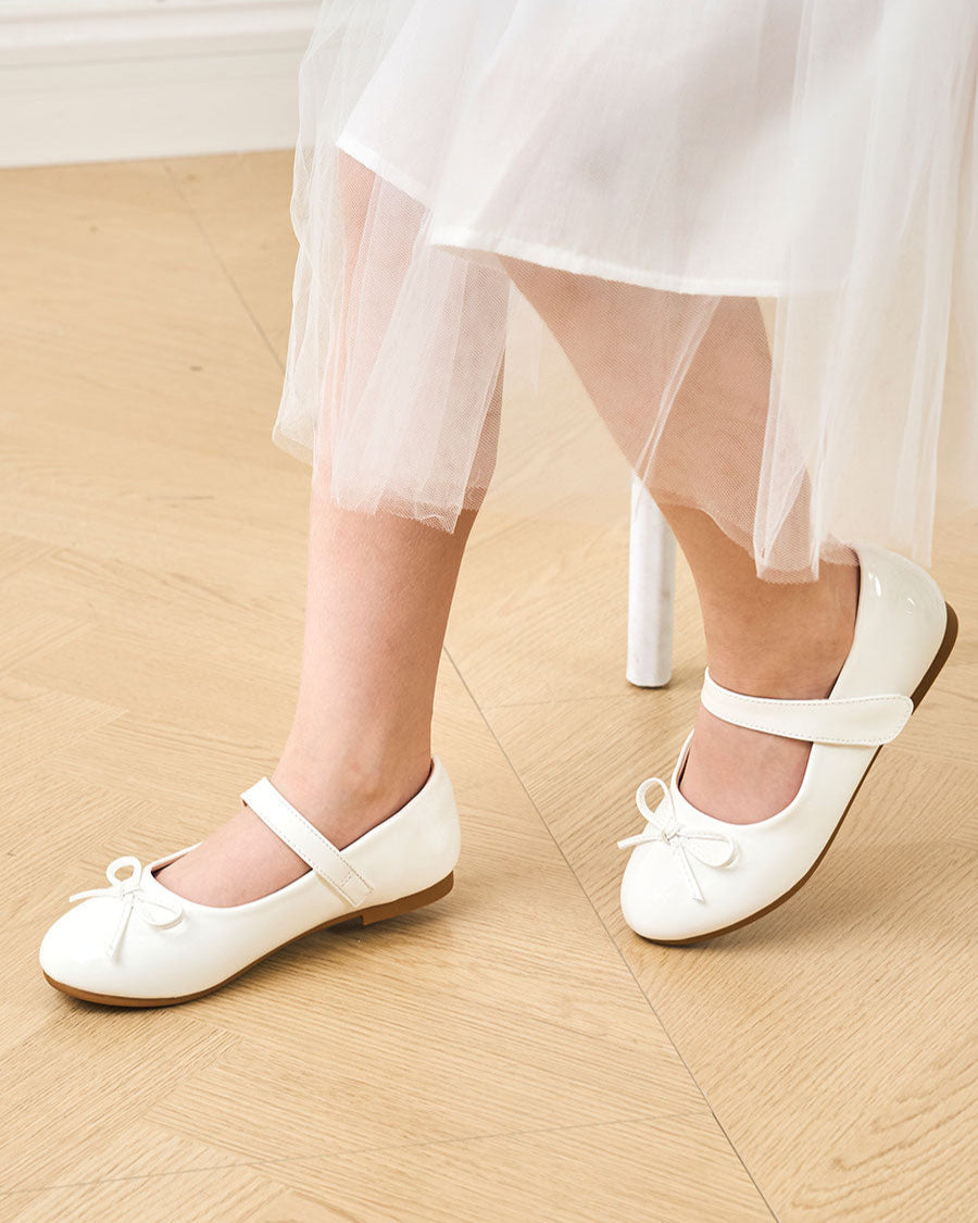White Girls Classic Mary Jane Shoes