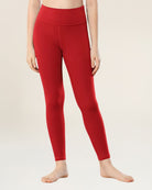 Red Girls Soft Yoga Leggings