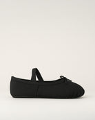 Black Kids Classic Canvas Ballet Shoes