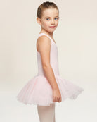 Ballet Pink Girls Tank Top Tulle Dress