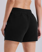 Black Easy Comfort Lounge Shorts