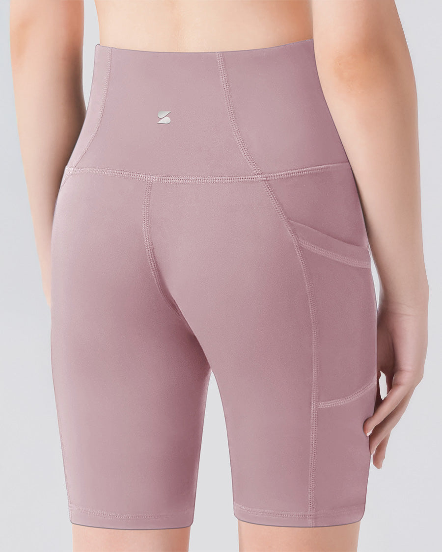 Pink Girls 8" Volleyball Ace Shorts