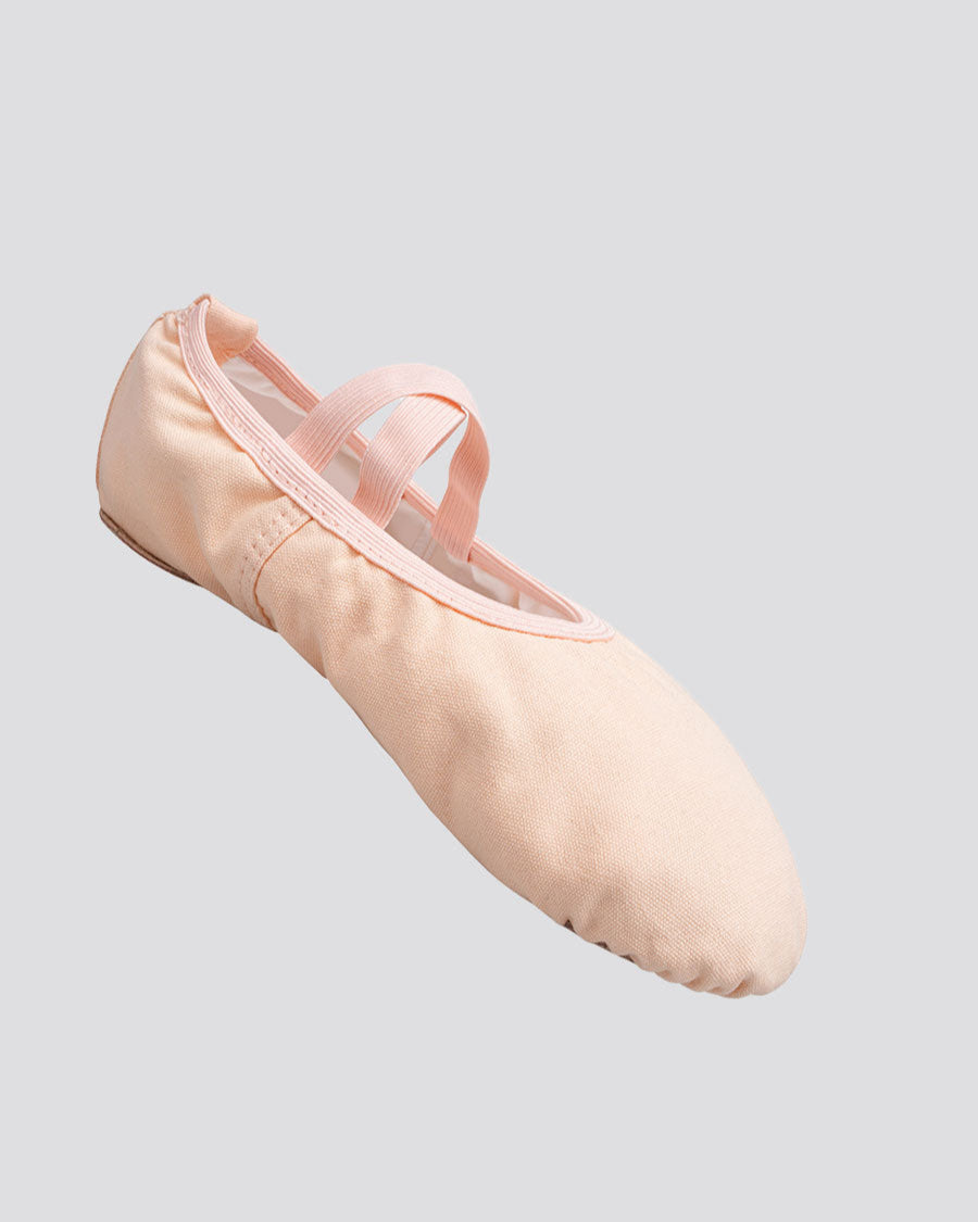 Ballet Pink Adults Canvas Ballet Shoes