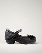 Black Girls Crown Glitter Mary Jane Dress Shoes