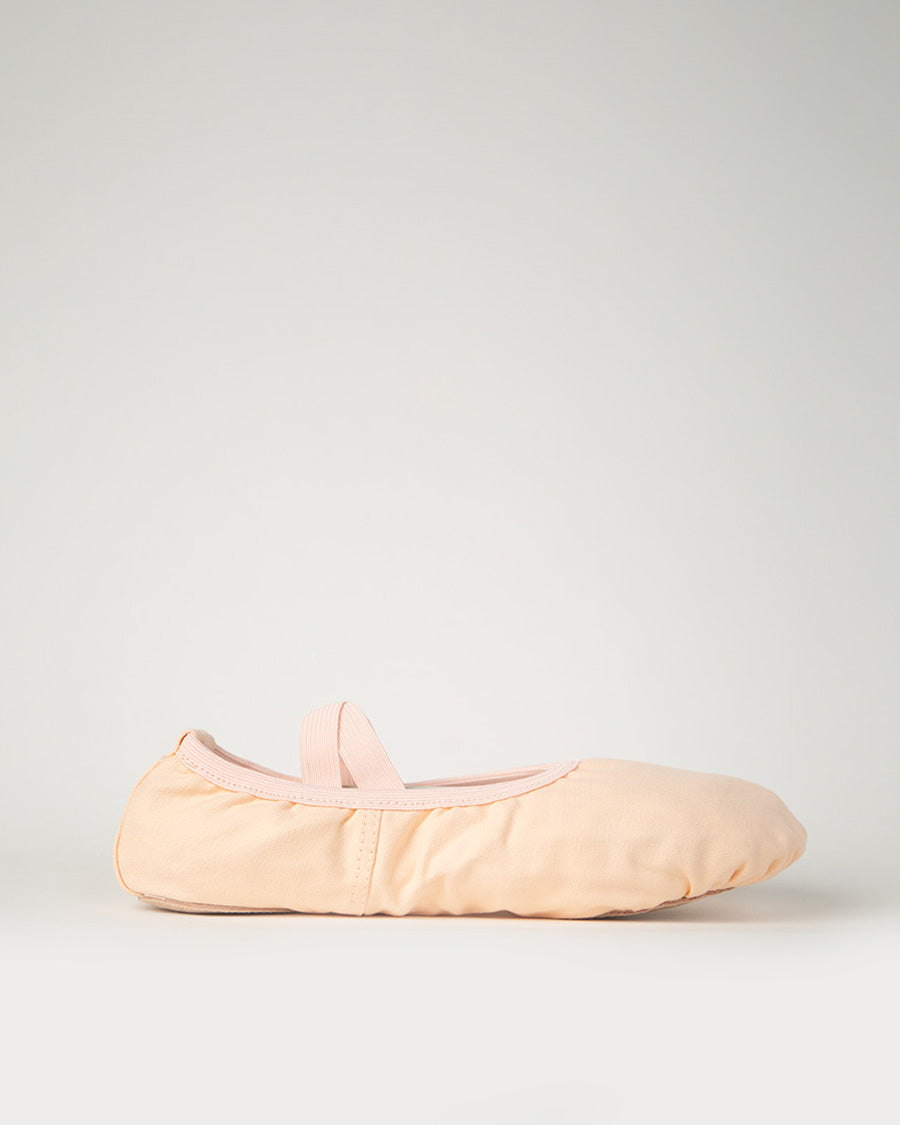 Ballet Pink Adults Canvas Ballet Shoes