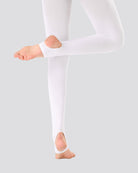 White Girls Ultra Soft Stirrup Tights
