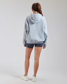 Baby Blue Long-Sleeve Oversized Hoodie
