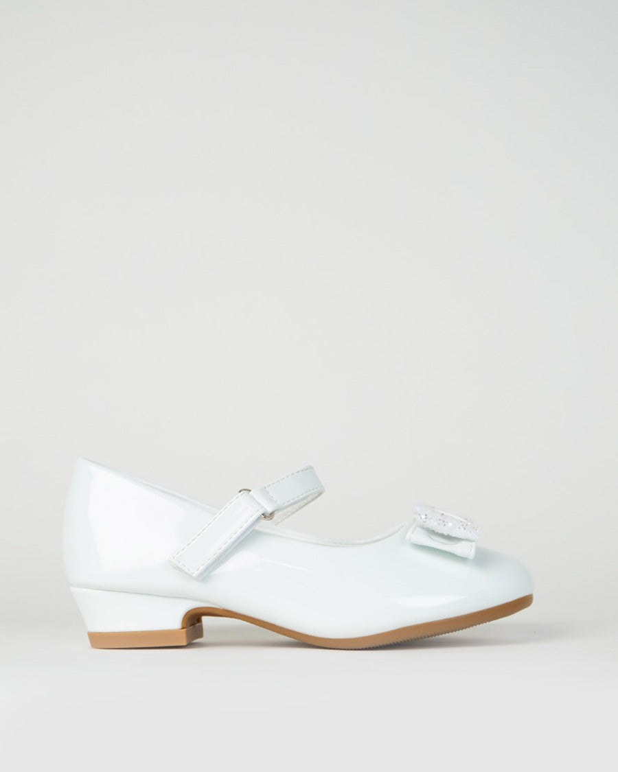 White Girls Mary Jane Shoes Bow-Knot School Flat