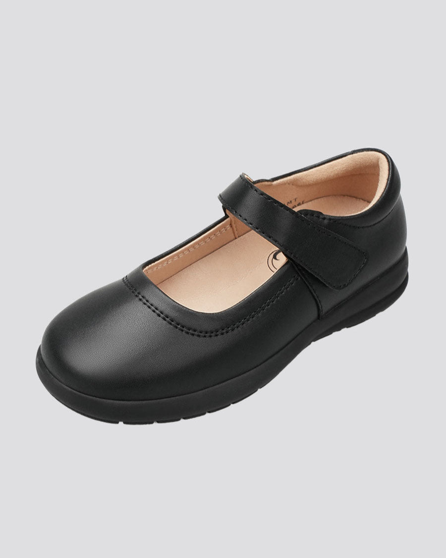 Black Girls Classic School Uniform Mary Jane Shoes