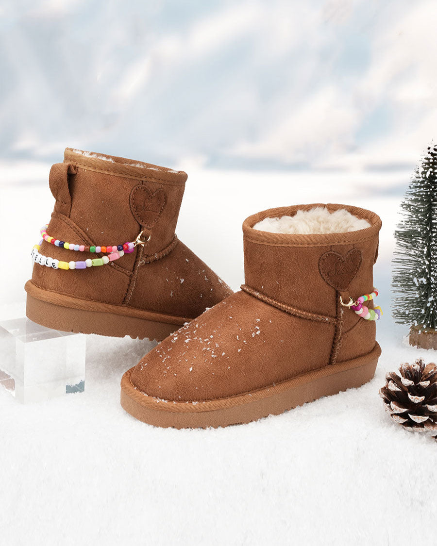 Chestnut Kids Faux Fur Snow Boots