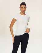 Creme Soft Cotton Slub T-Shirt