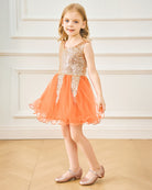 Rose Girls Low Heel Mary Jane Dress Shoes