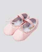 Pink Kids Premium Leather Ballet Shoes (Full Sole)