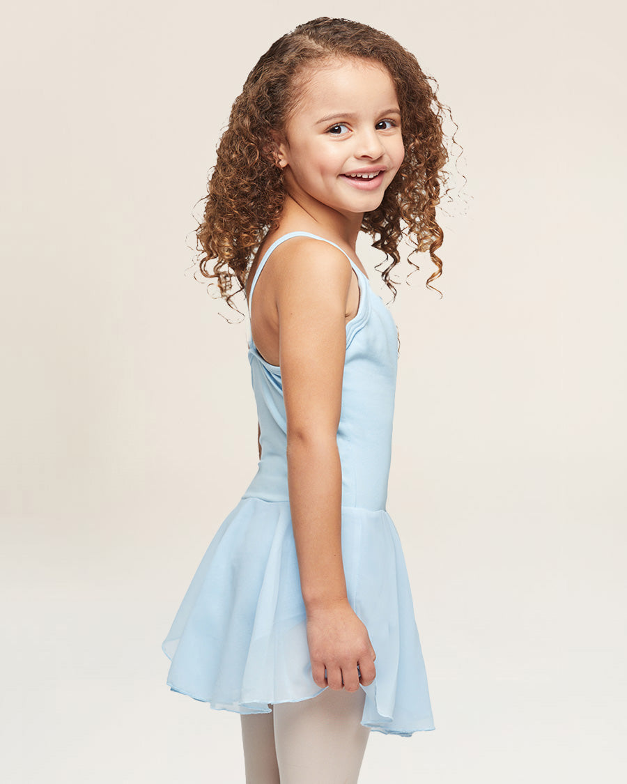 Blue Girls Camisole Dance Dress