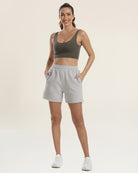Light Grey Comfy Lounge Shorts