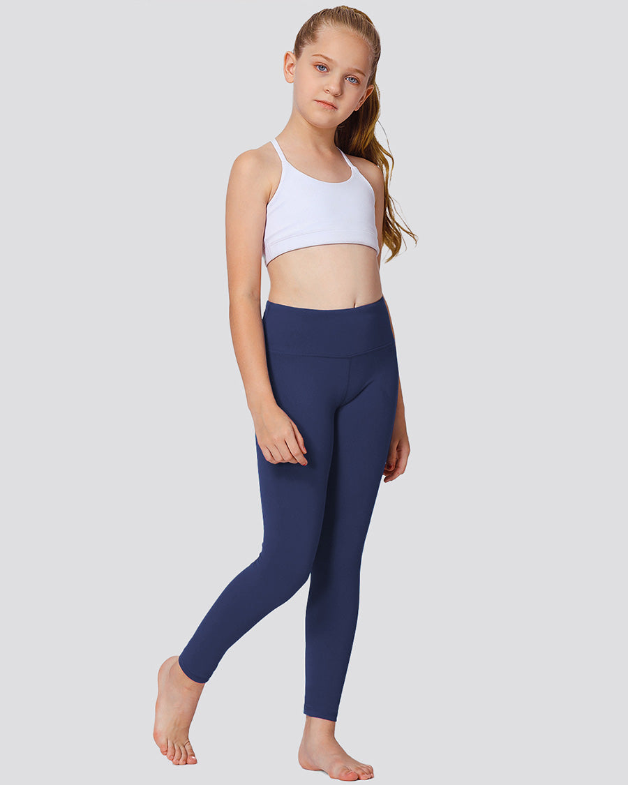 Royal Blue Girls Active Yoga Leggings