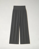Charcoal Wide Leg Casual Pants