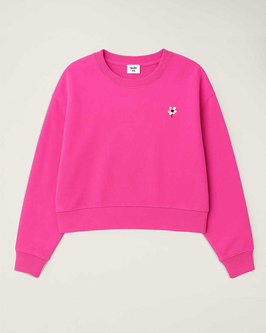 Cosmopolitan Crop Oversized Sweatshirt