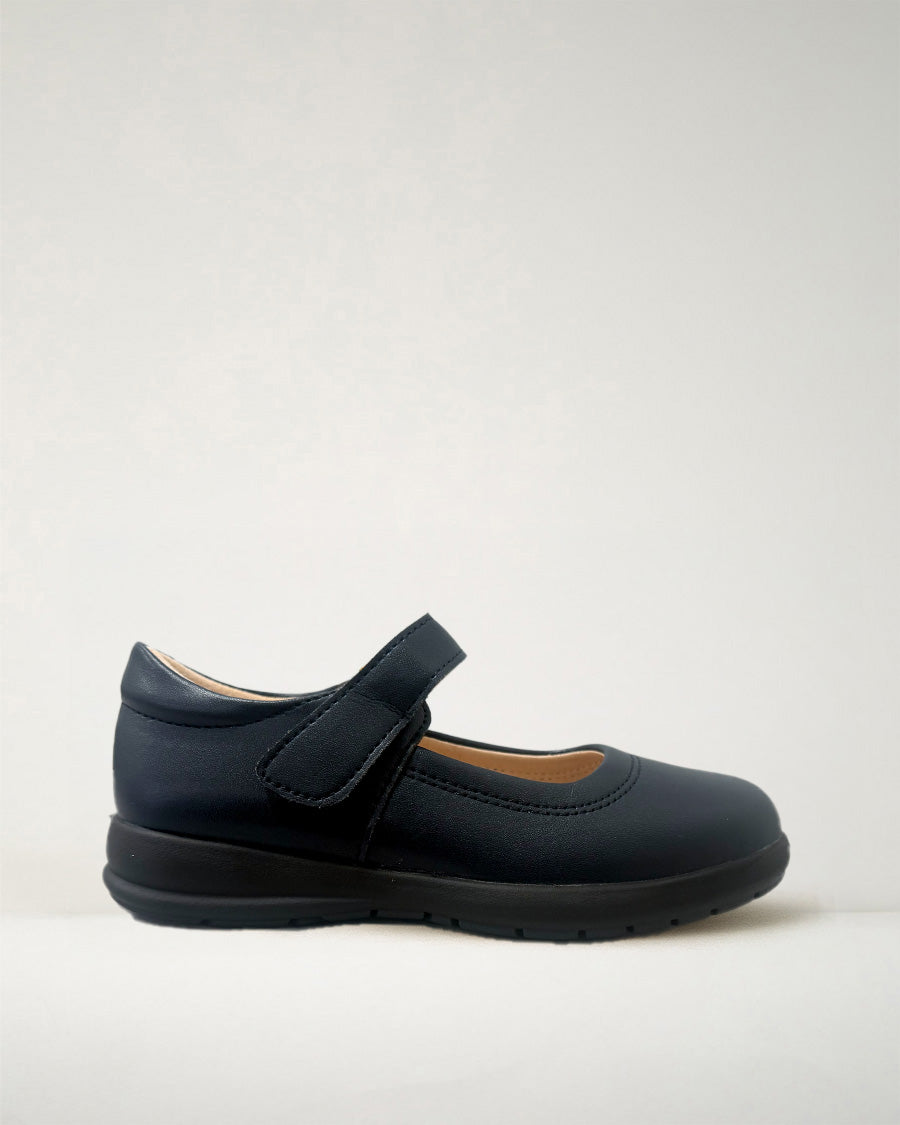 Navy Girls Classic School Uniform Mary Jane Shoes