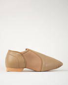 Tan Kids PU Leather Jazz shoes