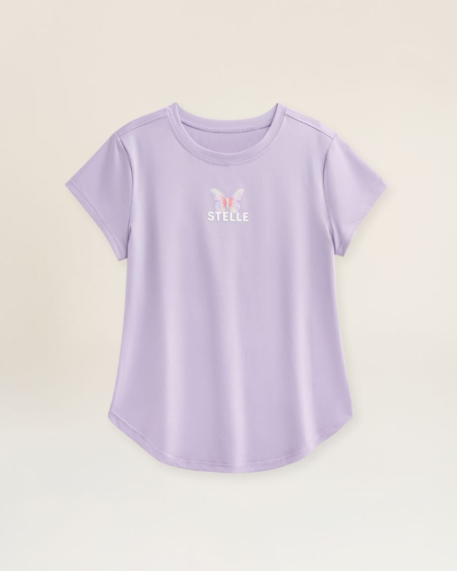 Lavender Kids Quick-Dry T-Shirt
