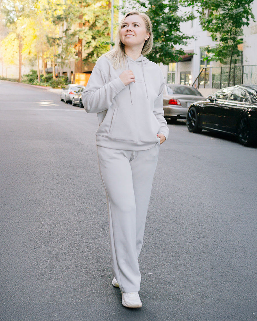 Light Grey 2 Piece Lounge Set