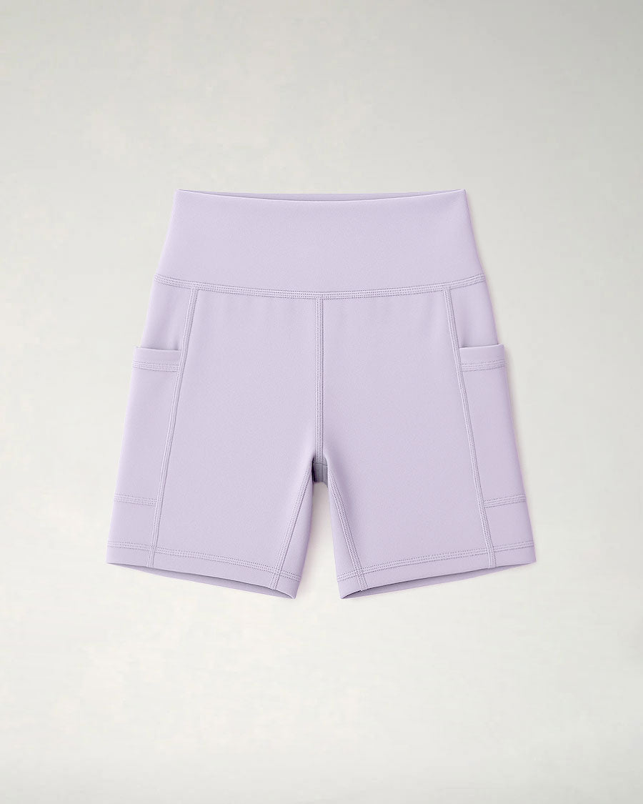Lavender Girls 4" Volleyball Ace Shorts