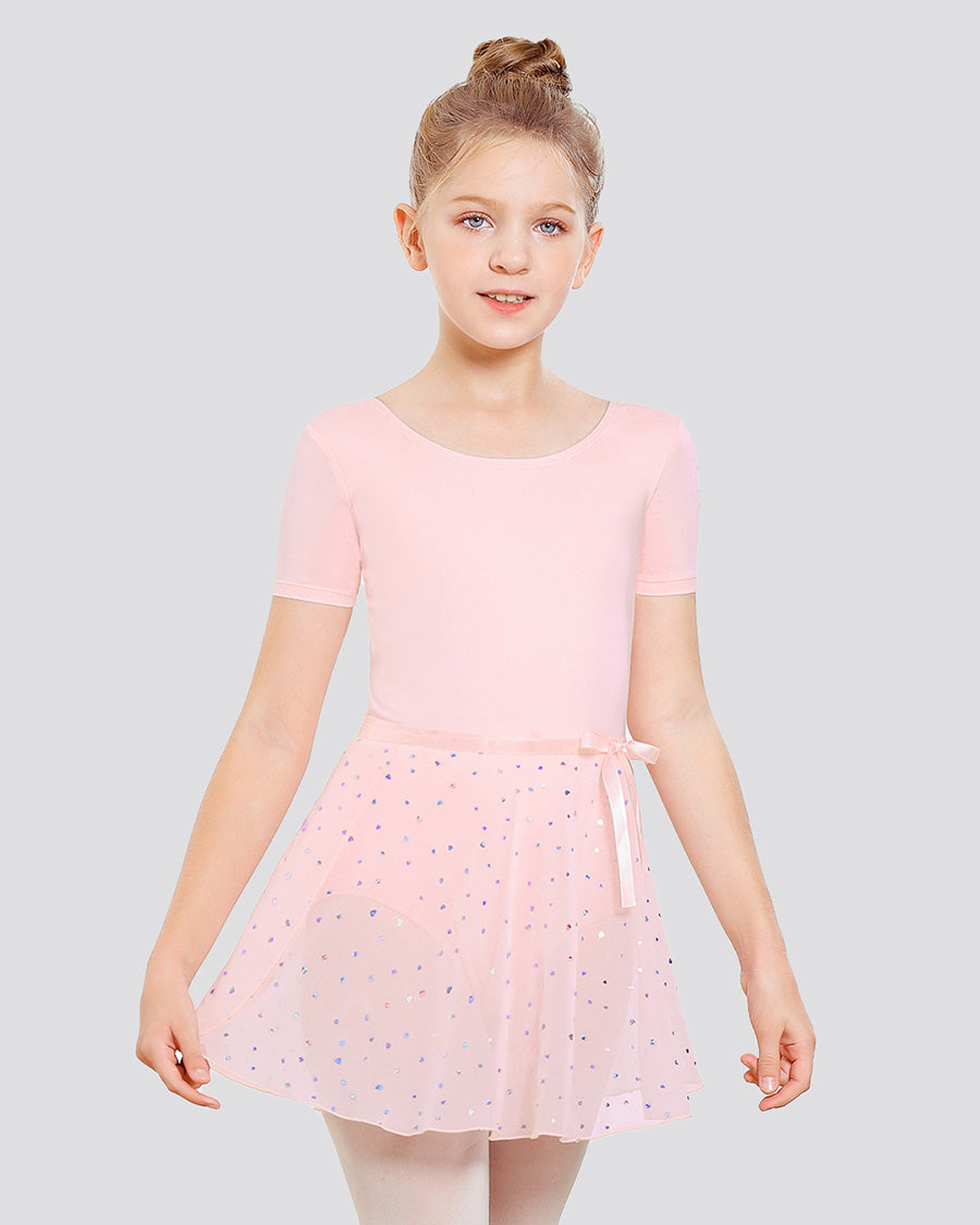 Sparkling Ballet Pink Girls Ballet Leotard Starter Kit
