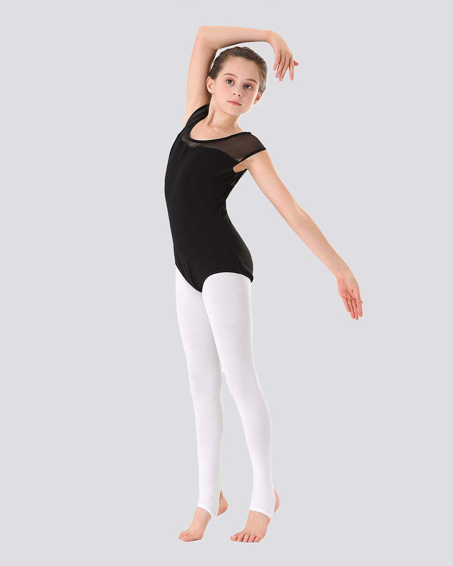White Girls Ultra Soft Stirrup Tights