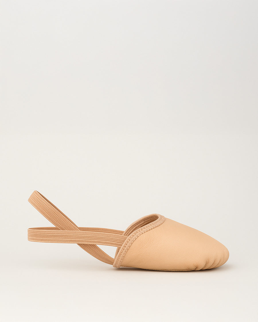 Ballet Pink Leather Pirouette Shoes