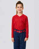 Hot Pink Youth Elastic Baseball/Softball Belt - View 2