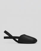 Black Leather Pirouette Shoes